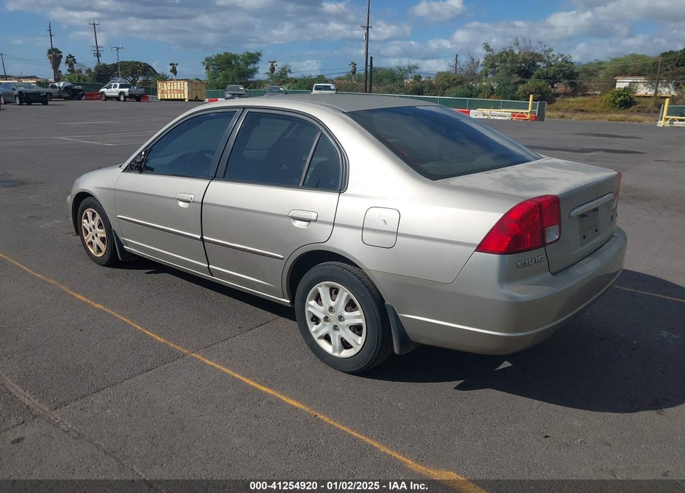 2003 HONDA CIVIC EX VIN: 2HGES26703H540675