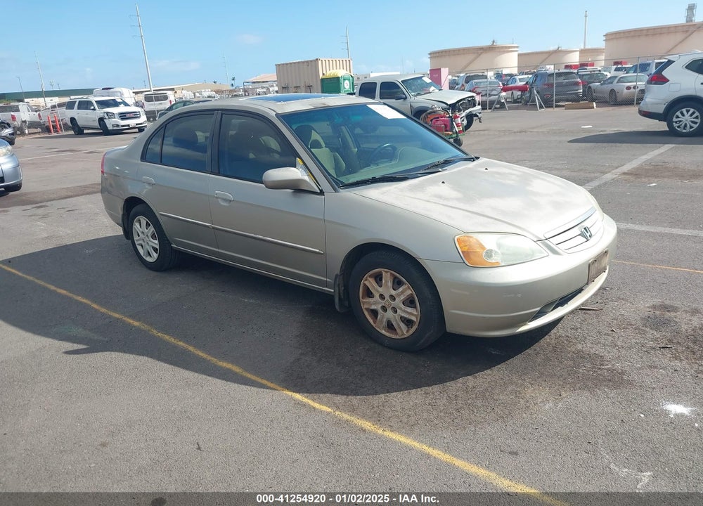 2003 HONDA CIVIC EX VIN: 2HGES26703H540675