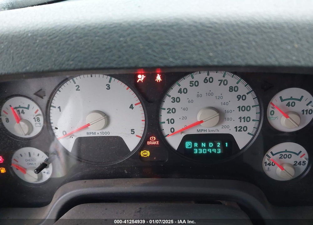 2006 DODGE RAM 3500 SLT/SPORT VIN: 3D7LX38C06G117970