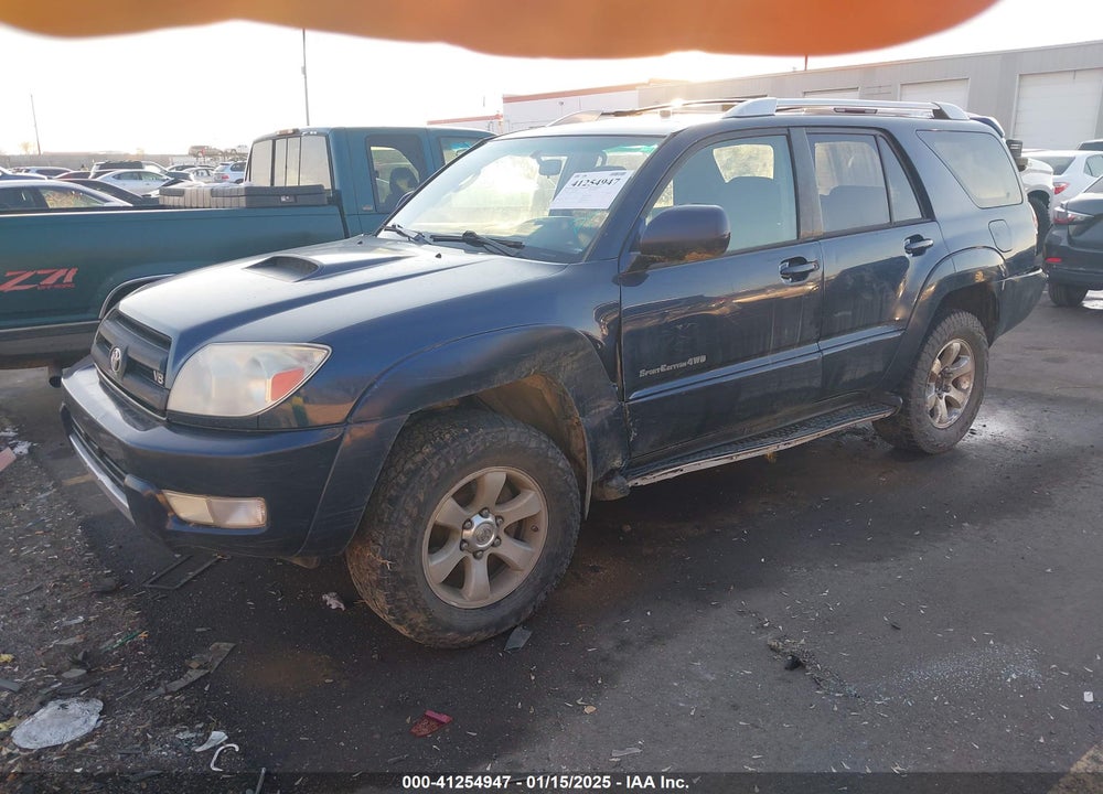 2004 TOYOTA 4RUNNER SR5 SPORT V8 VIN: JTEBT14R148017231