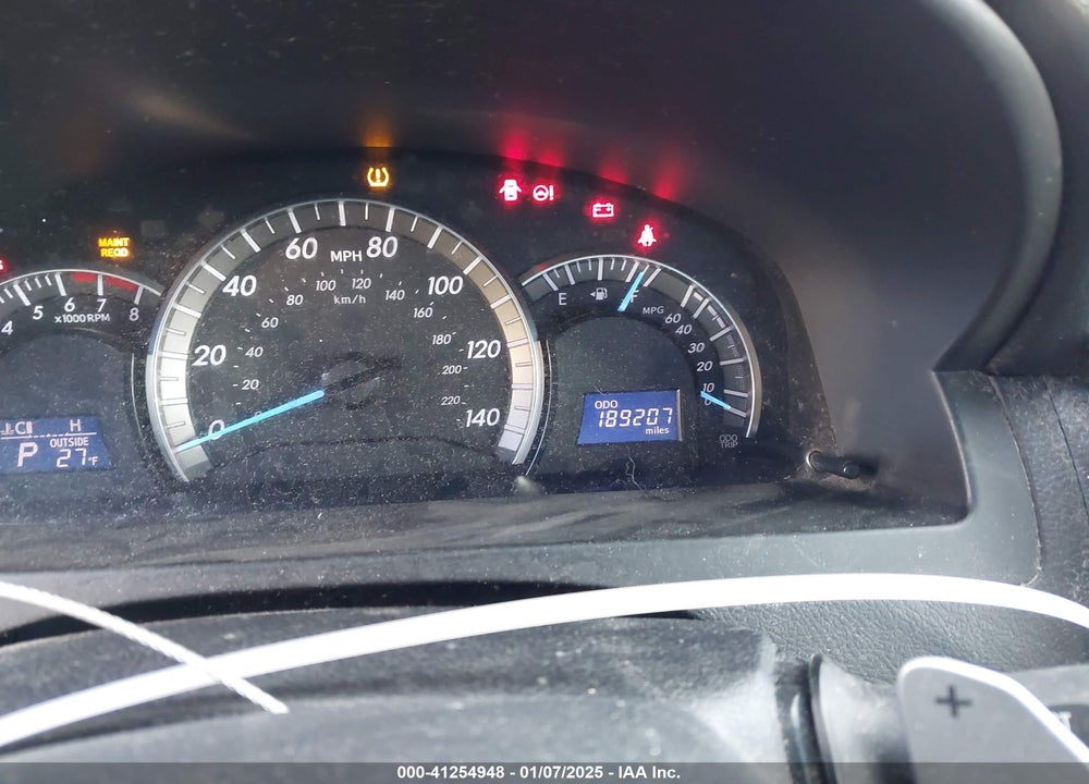 2012 TOYOTA CAMRY SE VIN: 4T1BF1FK7CU049520