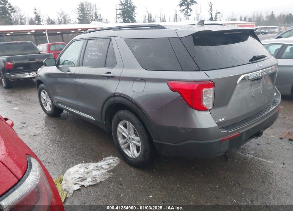 2022 FORD EXPLORER XLT VIN: 1FMSK8DH1NGA07714
