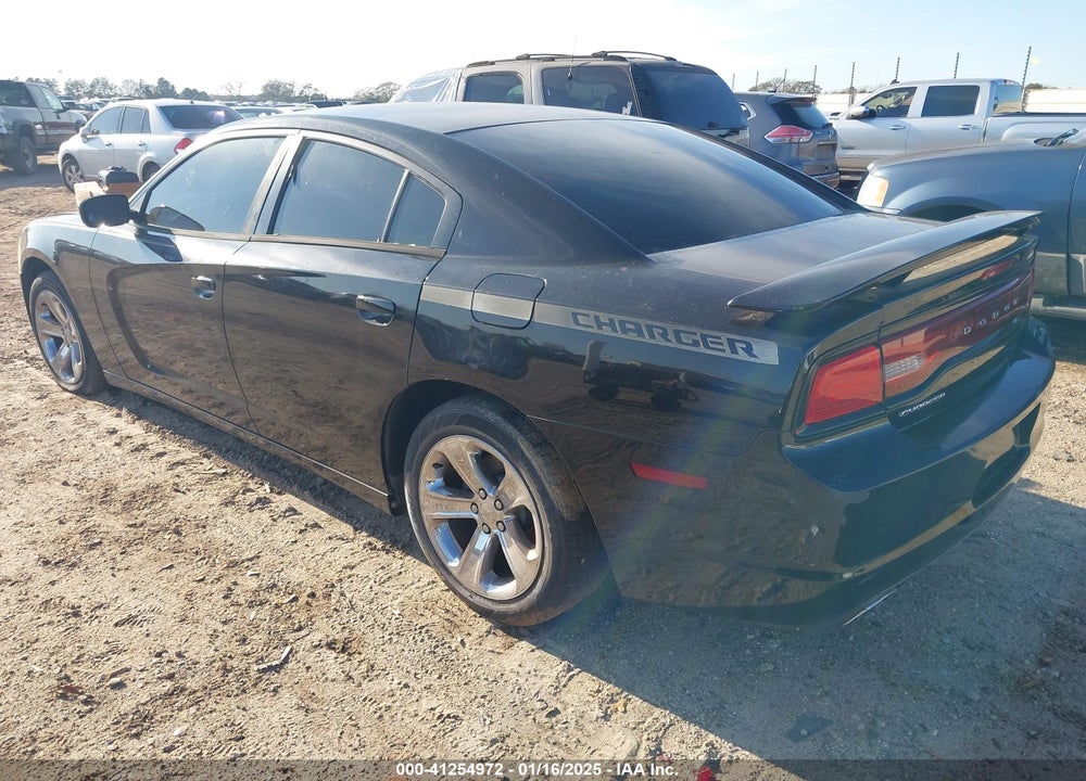 2012 DODGE CHARGER VIN: 2C3CDXBG7CH300367