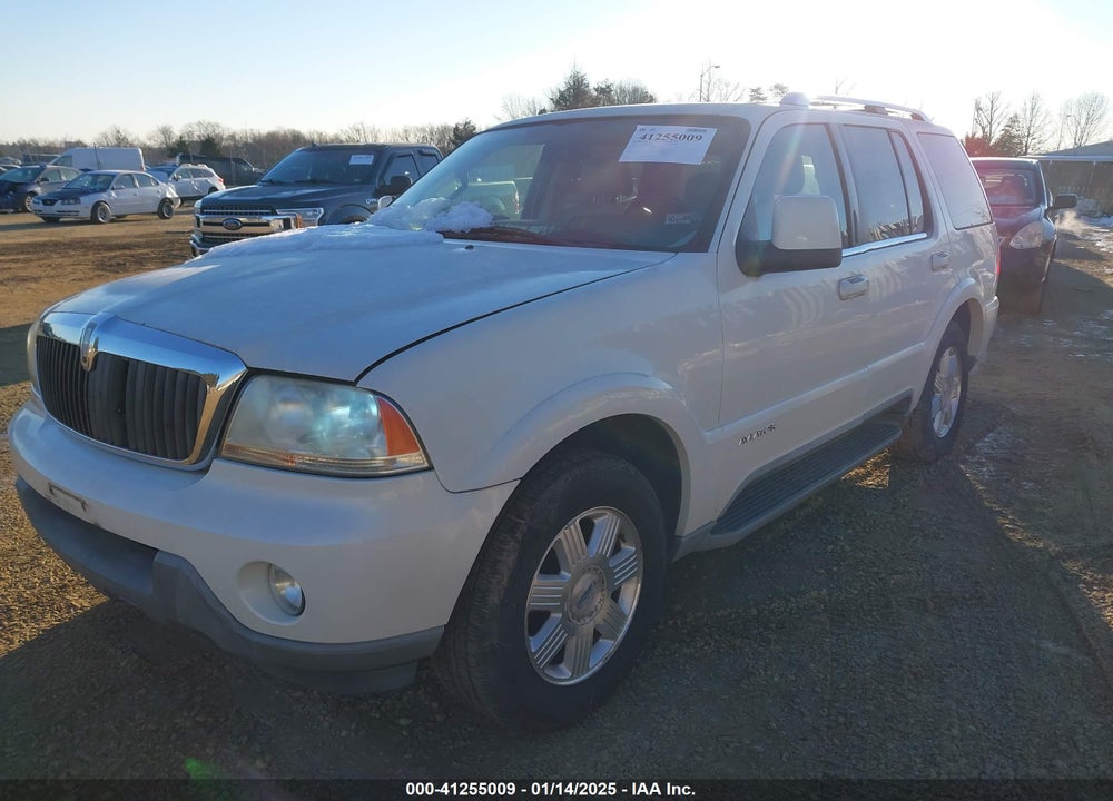 2003 LINCOLN AVIATOR VIN: 5LMEU78HX3ZJ09698