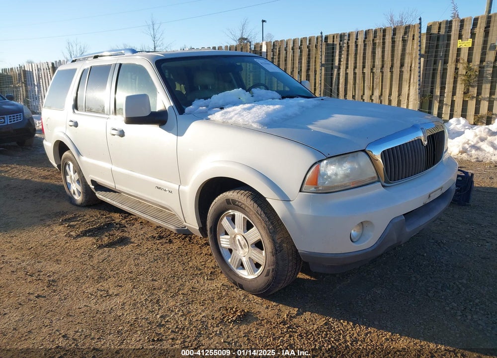 2003 LINCOLN AVIATOR VIN: 5LMEU78HX3ZJ09698