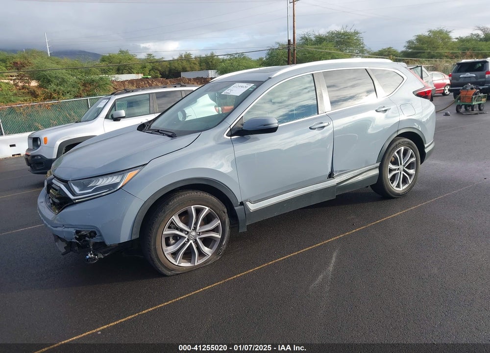 2022 HONDA CR-V AWD TOURING VIN: 7FARW2H91NE020260