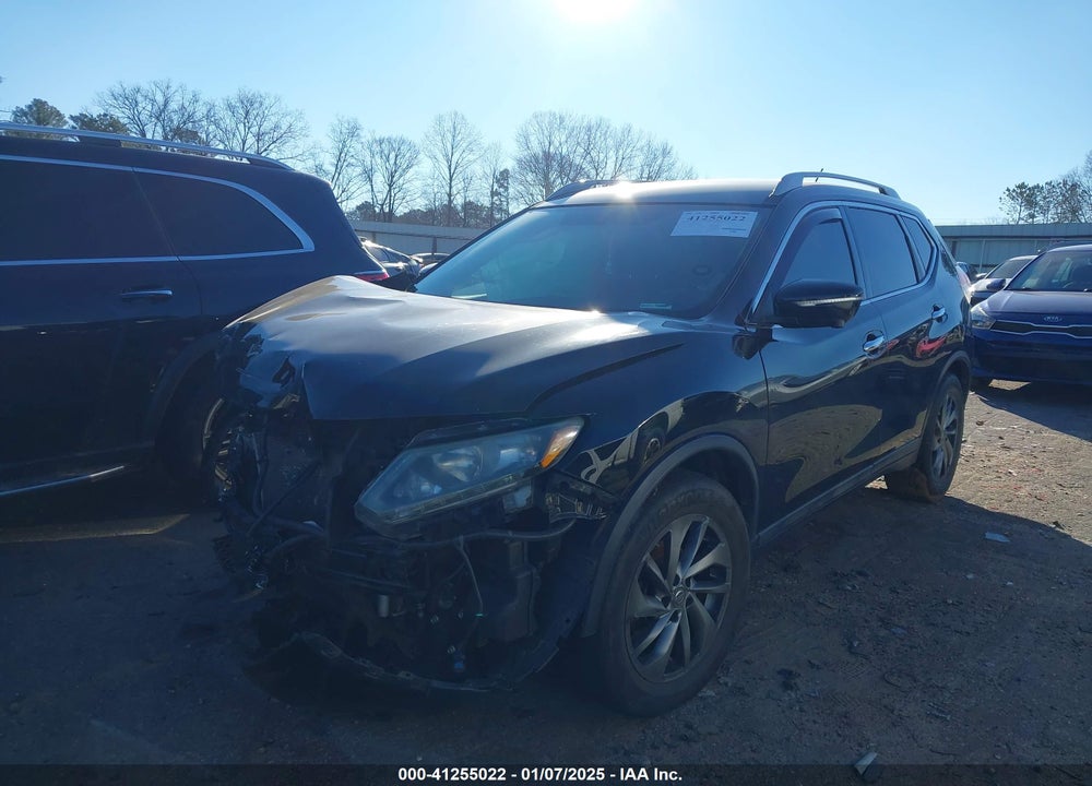 2015 NISSAN ROGUE SL VIN: 5N1AT2MT1FC802023