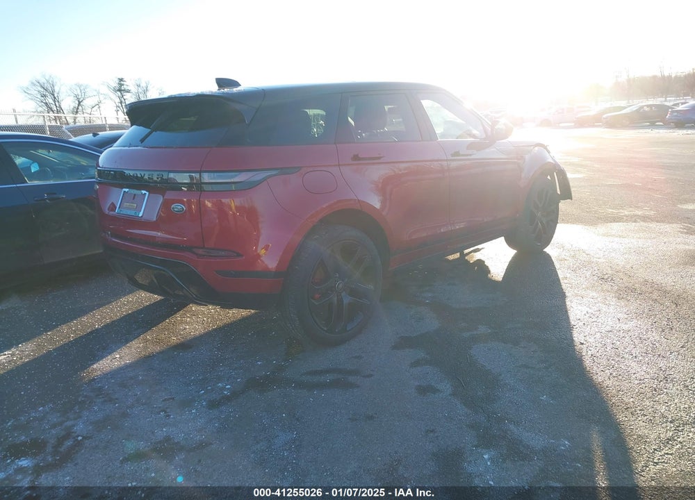 2022 LAND ROVER RANGE ROVER EVOQUE VIN: SALZJ2FX7NH173360