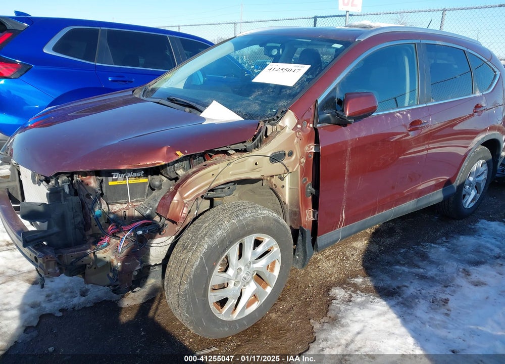 2015 HONDA CR-V EX-L VIN: 5J6RM4H77FL054370