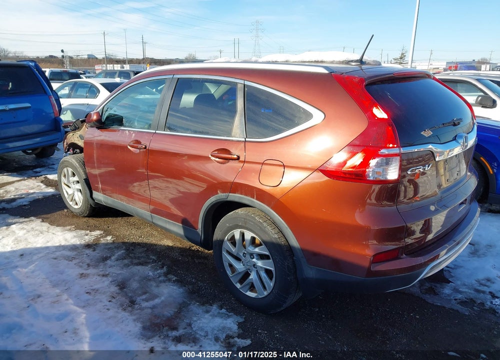 2015 HONDA CR-V EX-L VIN: 5J6RM4H77FL054370