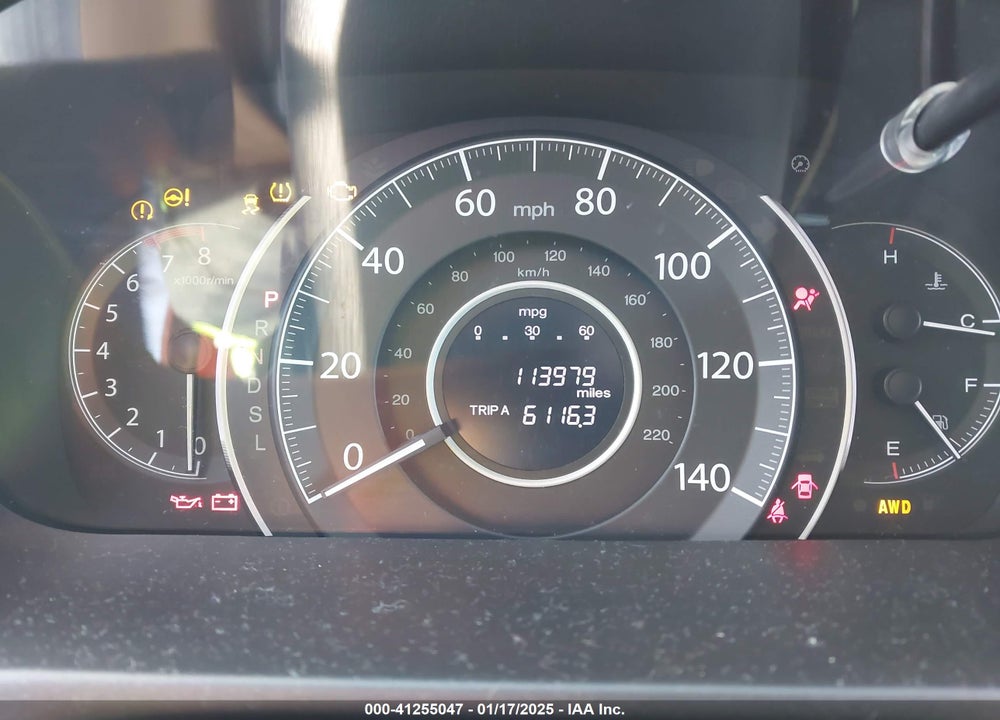 2015 HONDA CR-V EX-L VIN: 5J6RM4H77FL054370