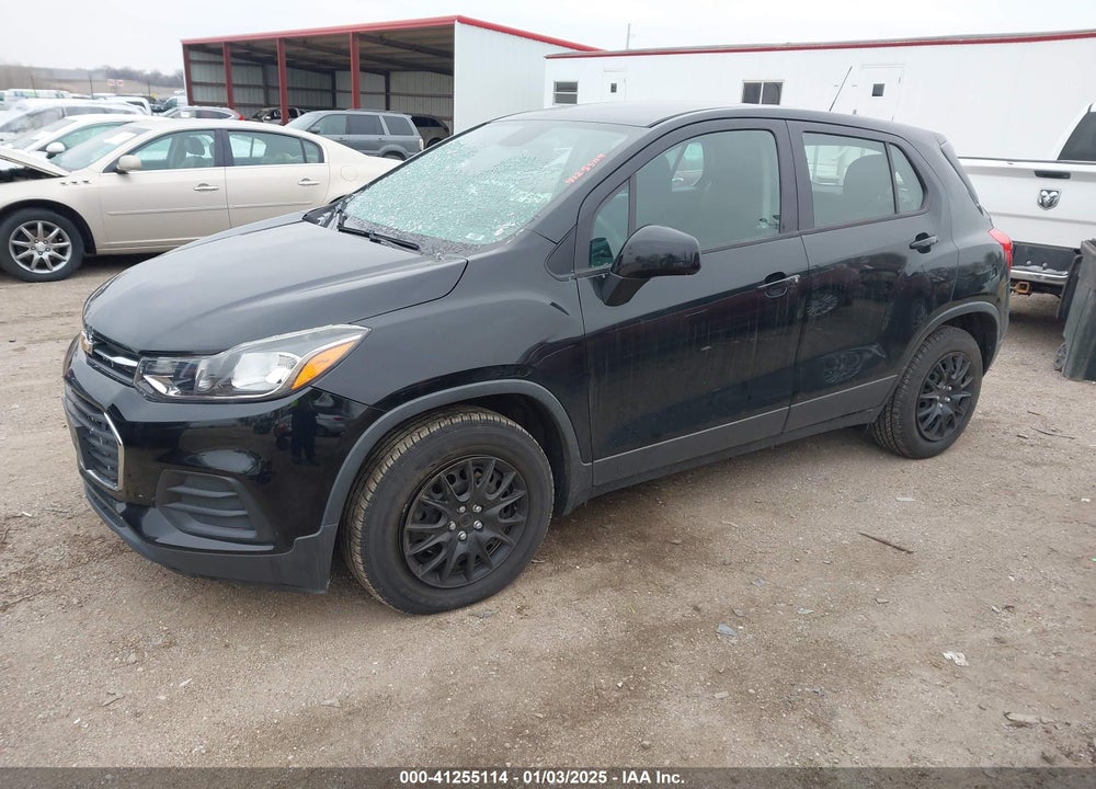 2018 CHEVROLET TRAX LS VIN: 3GNCJKSB6JL249970