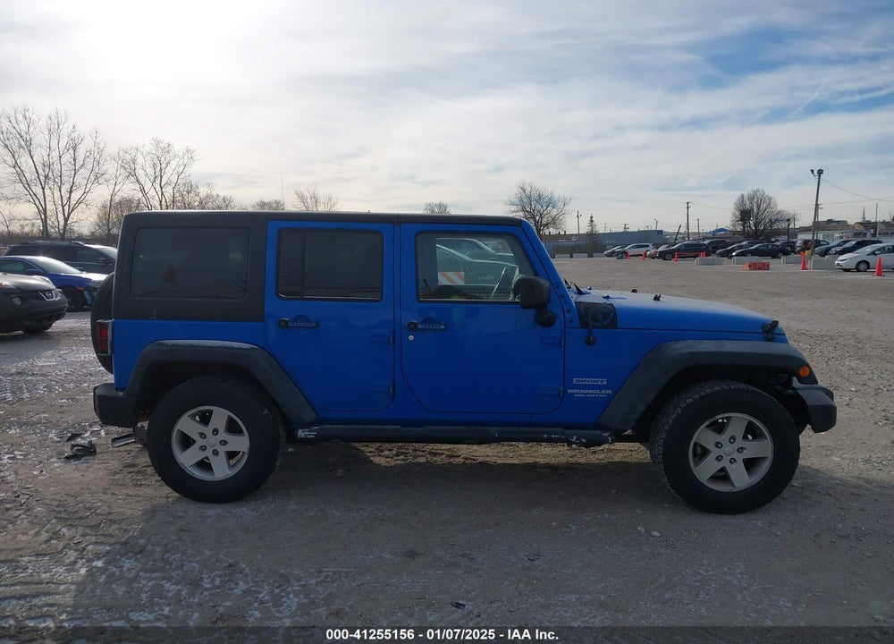 2011 JEEP WRANGLER UNLIMITED VIN: 1J4HA3H11BL567201