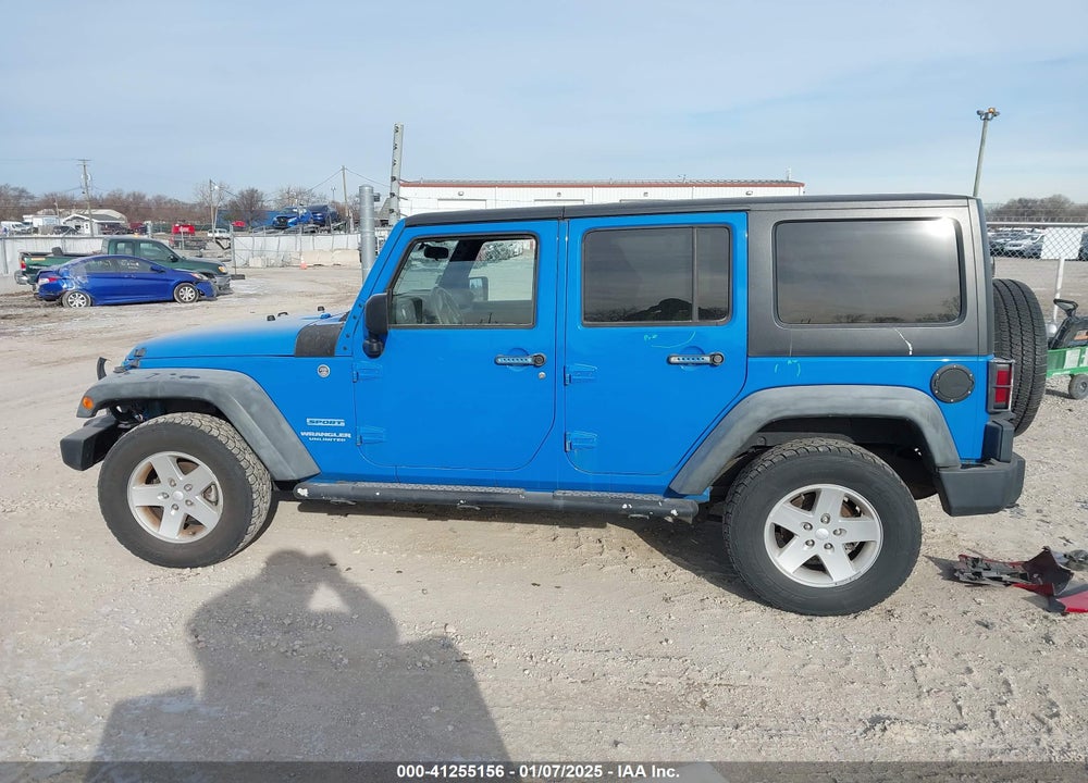 2011 JEEP WRANGLER UNLIMITED VIN: 1J4HA3H11BL567201