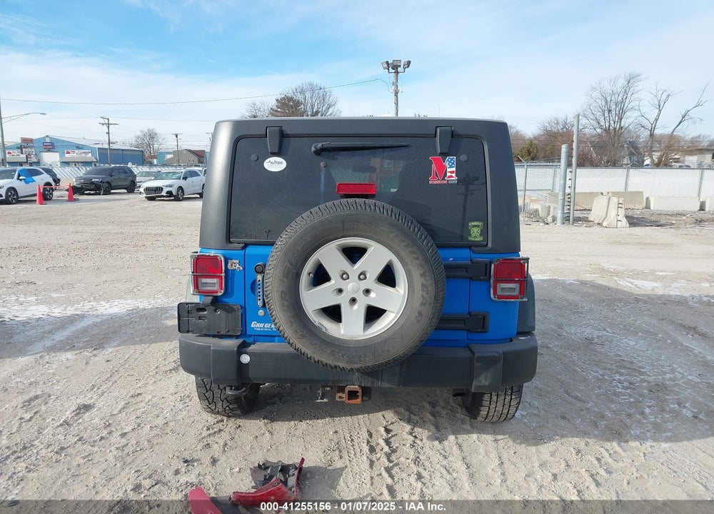 2011 JEEP WRANGLER UNLIMITED VIN: 1J4HA3H11BL567201
