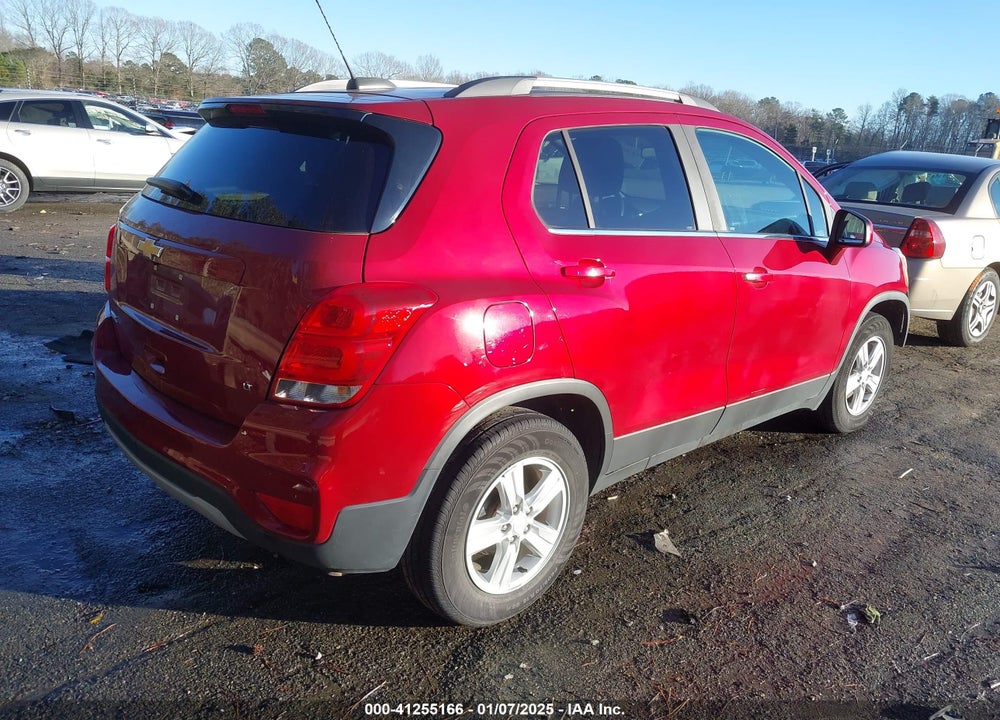 2018 CHEVROLET TRAX LT VIN: 3GNCJLSB9JL331875