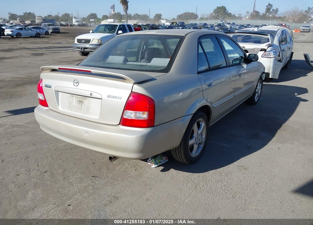 2001 MAZDA PROTEGE ES/LX VIN: JM1BJ226810475187