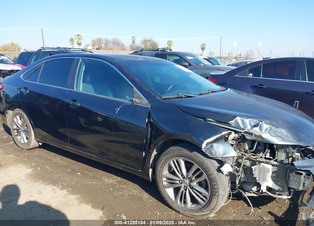 2016 TOYOTA CAMRY SE VIN: 4T1BF1FK4GU525552