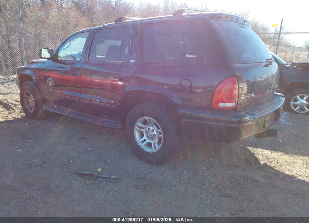 2002 DODGE DURANGO SLT PLUS VIN: 1B4HS58N72F181394