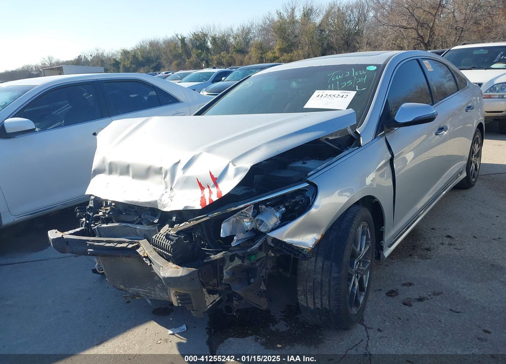 2018 HYUNDAI SONATA VIN: 5NPE34AB6JH666160