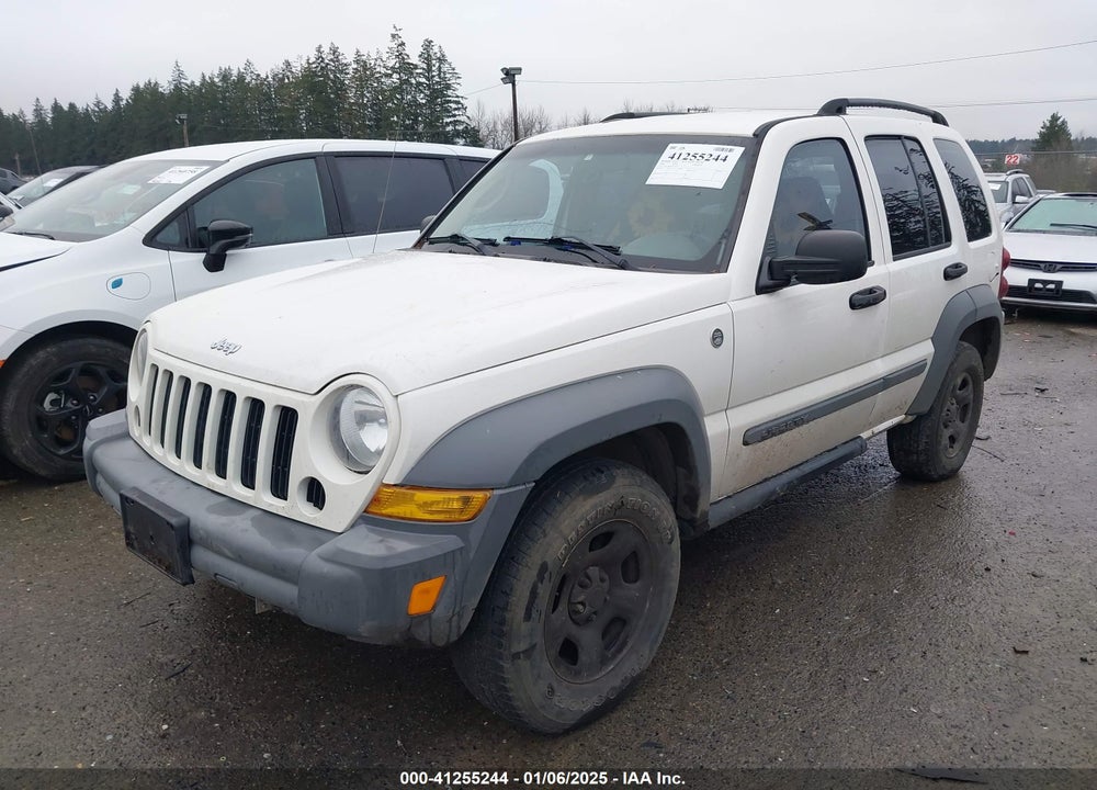 2006 JEEP LIBERTY SPORT VIN: 1J4GL48K56W152116