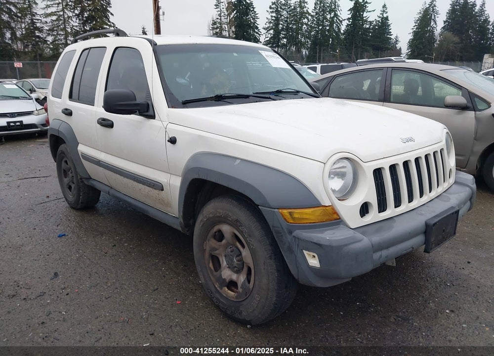 2006 JEEP LIBERTY SPORT VIN: 1J4GL48K56W152116