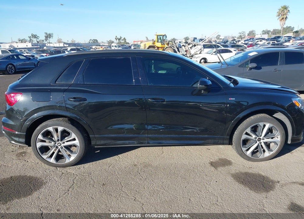 2021 AUDI Q3 PREMIUM PLUS 45 TFSI S LINE QUATTRO TIPTRONIC VIN: WA1EECF32M1147473