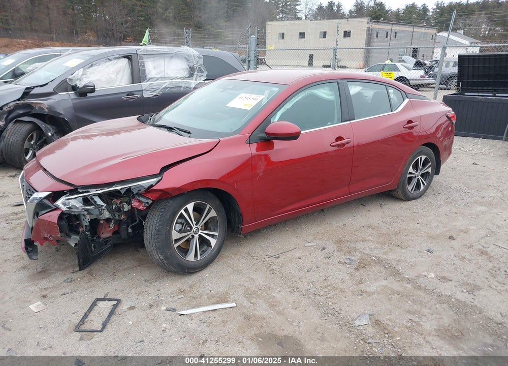 2022 NISSAN SENTRA VIN: 3N1AB8CV5NY224708