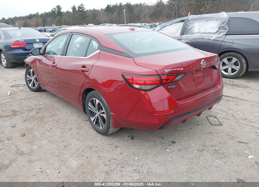2022 NISSAN SENTRA VIN: 3N1AB8CV5NY224708