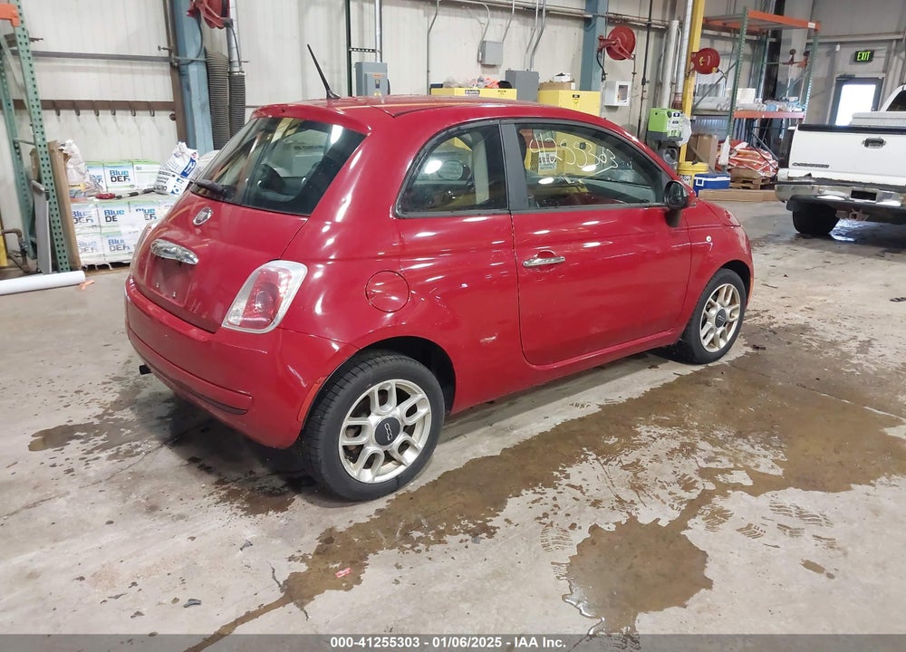 2012 FIAT 500 POP VIN: 3C3CFFAR3CT125355