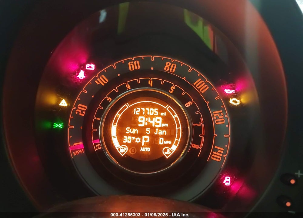2012 FIAT 500 POP VIN: 3C3CFFAR3CT125355