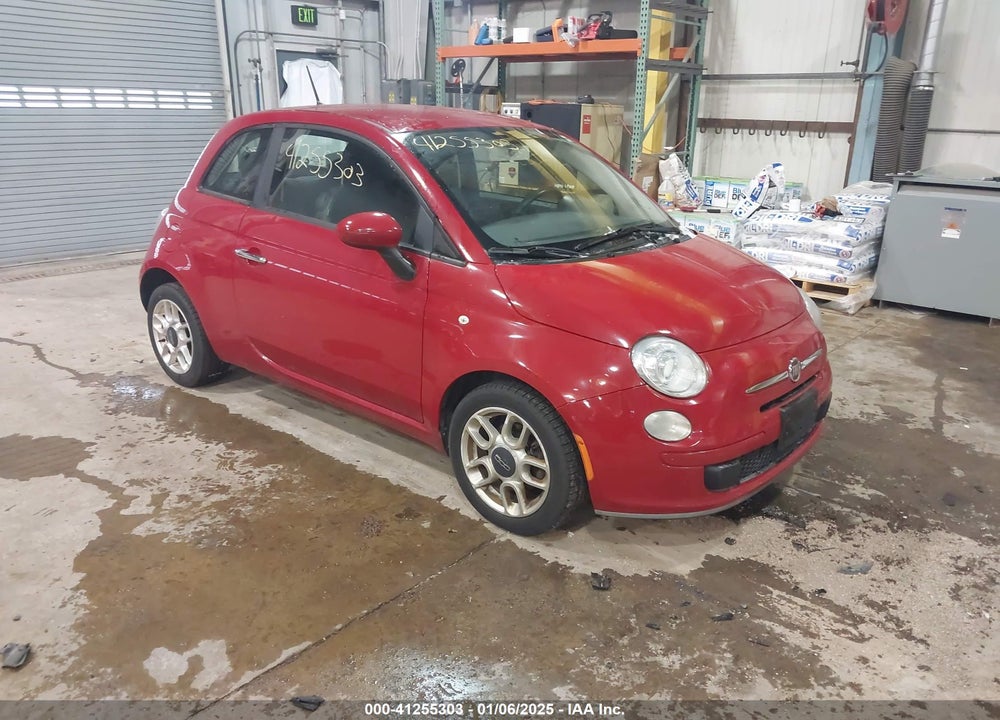 2012 FIAT 500 POP VIN: 3C3CFFAR3CT125355