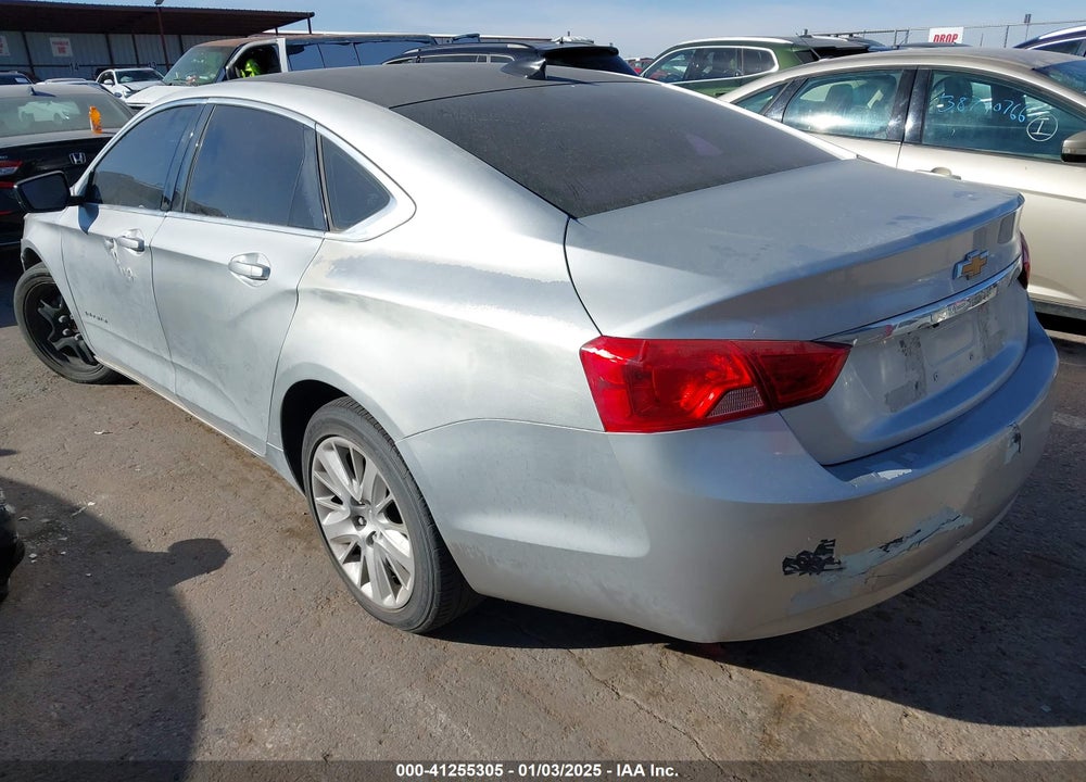 2016 CHEVROLET IMPALA 1FL VIN: 2G11X5SA4G9171619