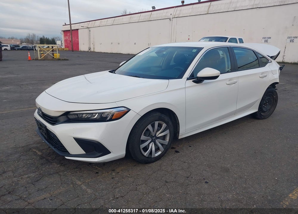 2022 HONDA CIVIC VIN: 2HGFE2F29NH528365