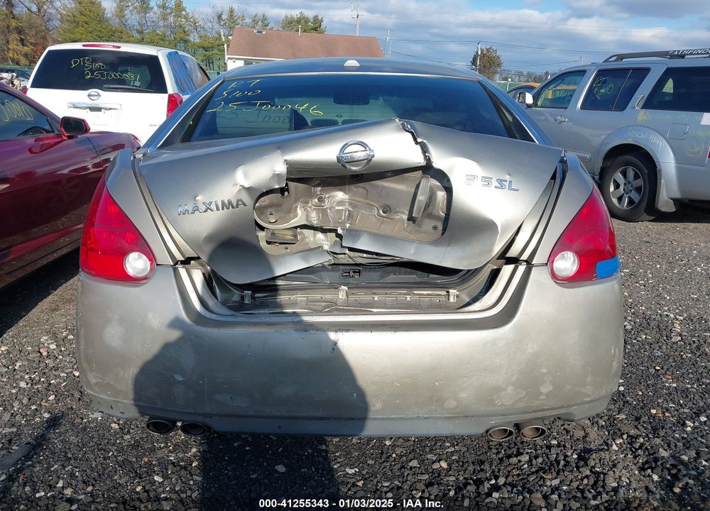 2006 NISSAN MAXIMA VIN: 1N4BA41E96C863206
