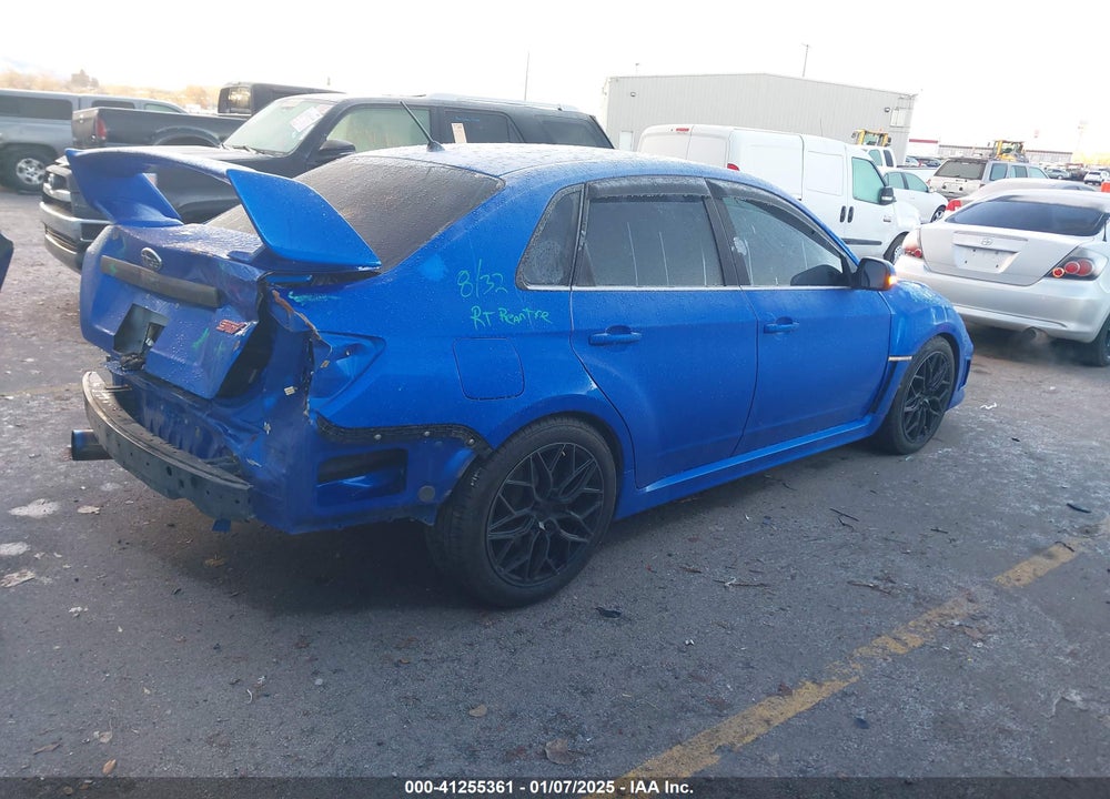 2011 SUBARU IMPREZA WRX STI VIN: JF1GV8J68BL520729