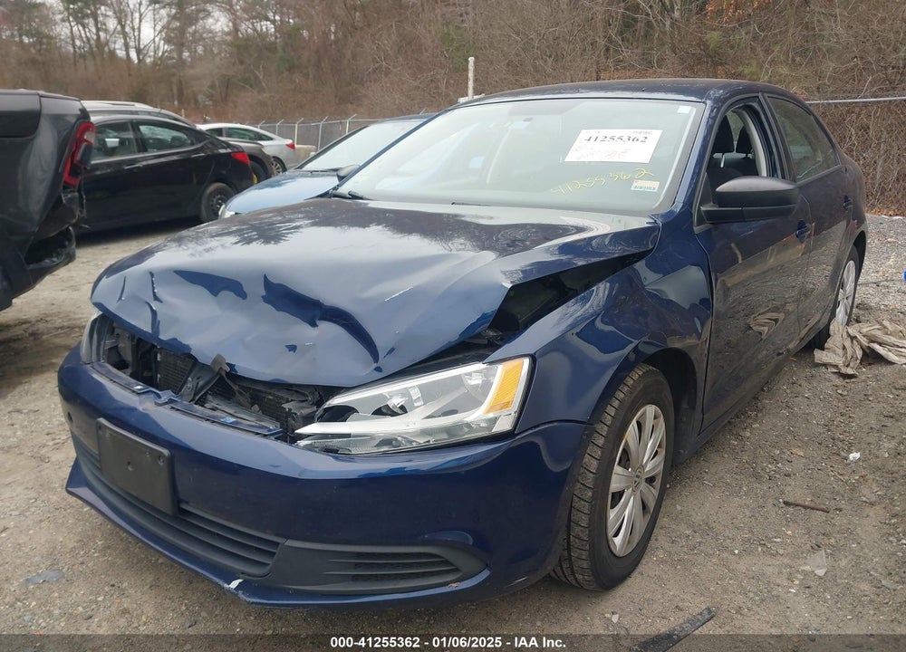 2013 VOLKSWAGEN JETTA 2.0L S VIN: 3VW2K7AJ3DM310632