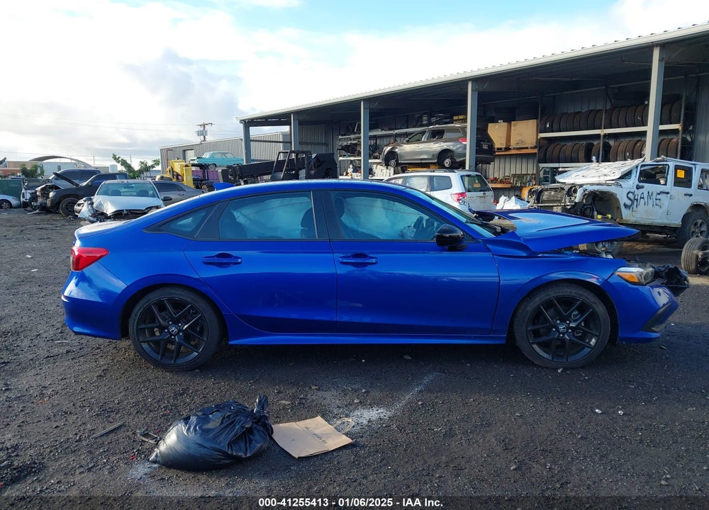 2022 HONDA CIVIC VIN: 2HGFE2F59NH604323