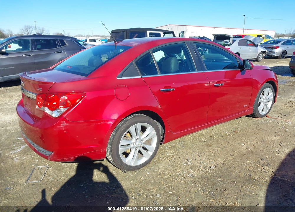 2011 CHEVROLET CRUZE LTZ VIN: 1G1PH5S90B7198002