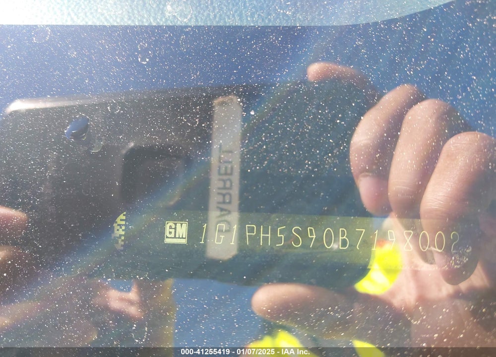 2011 CHEVROLET CRUZE LTZ VIN: 1G1PH5S90B7198002