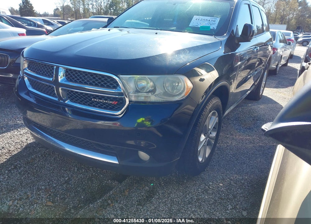 2013 DODGE DURANGO CREW VIN: 1C4RDHDGXDC700291