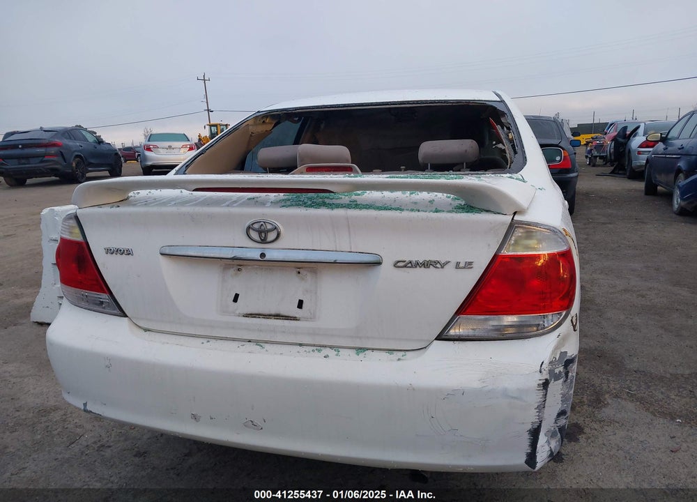 2005 TOYOTA CAMRY LE VIN: 4T1BE32K55U387716