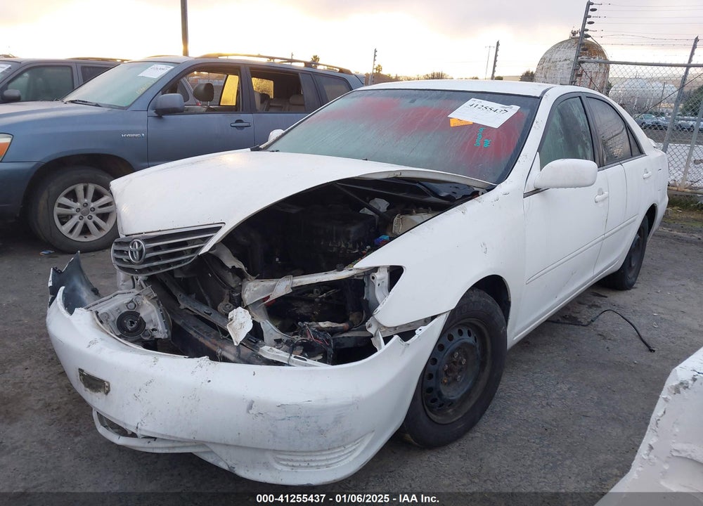 2005 TOYOTA CAMRY LE VIN: 4T1BE32K55U387716