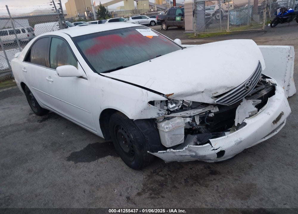2005 TOYOTA CAMRY LE VIN: 4T1BE32K55U387716