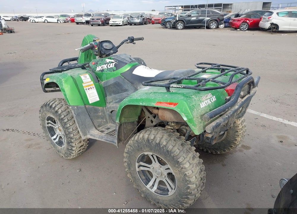 2009 ARCTIC CAT VIN: 4UF09ATV69T218998