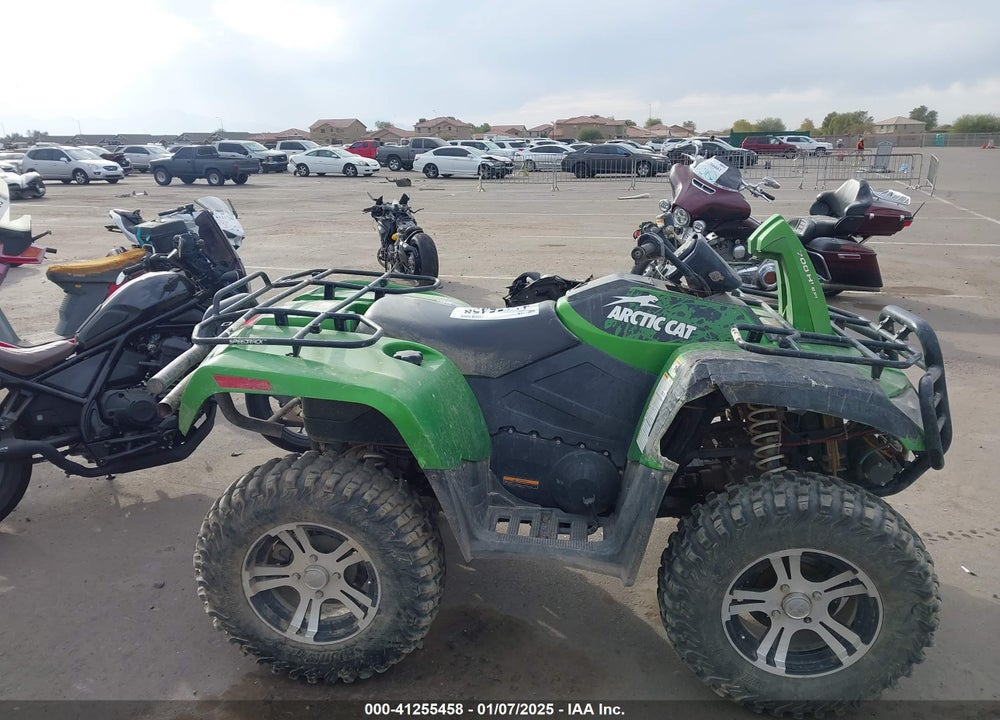 2009 ARCTIC CAT VIN: 4UF09ATV69T218998