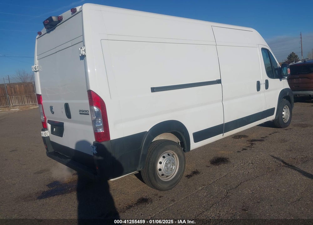 2023 RAM PROMASTER 2500 HIGH ROOF 159 WB VIN: 3C6LRVDG5PE549015