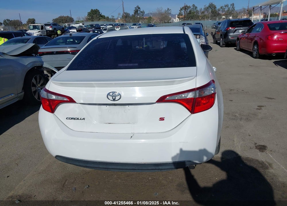 2016 TOYOTA COROLLA S PLUS VIN: 5YFBURHE1GP532942