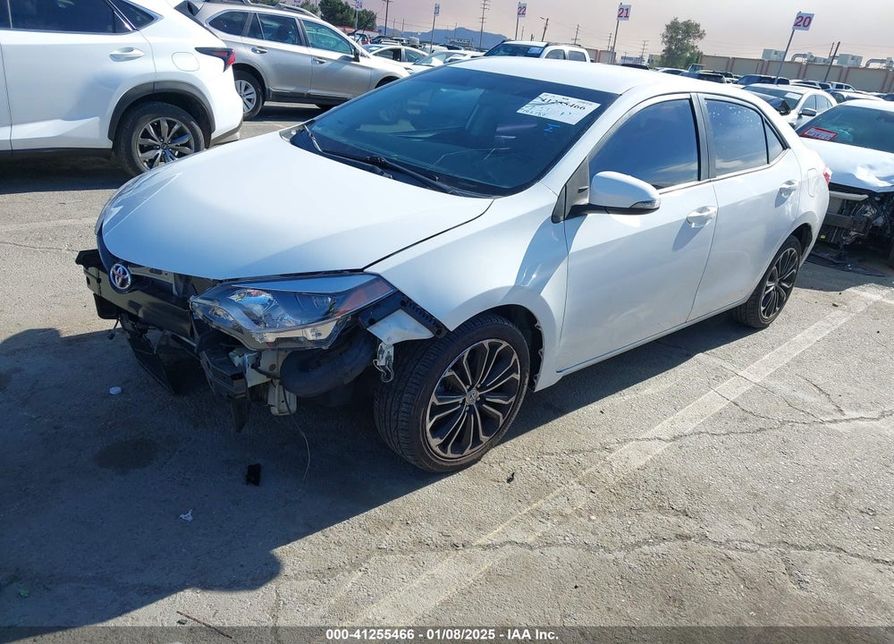 2016 TOYOTA COROLLA S PLUS VIN: 5YFBURHE1GP532942