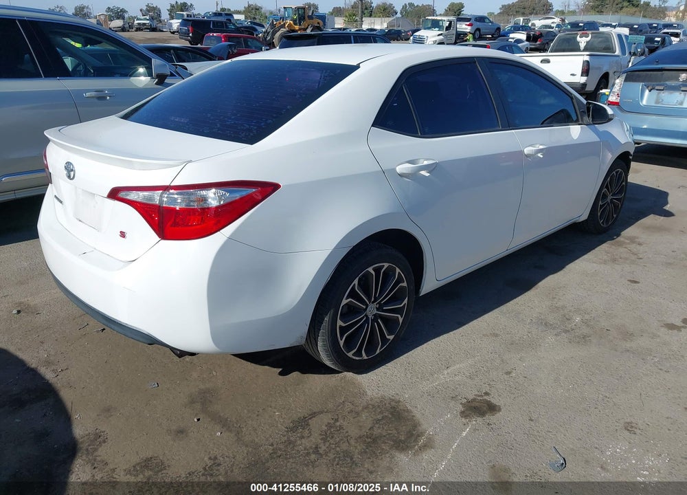 2016 TOYOTA COROLLA S PLUS VIN: 5YFBURHE1GP532942